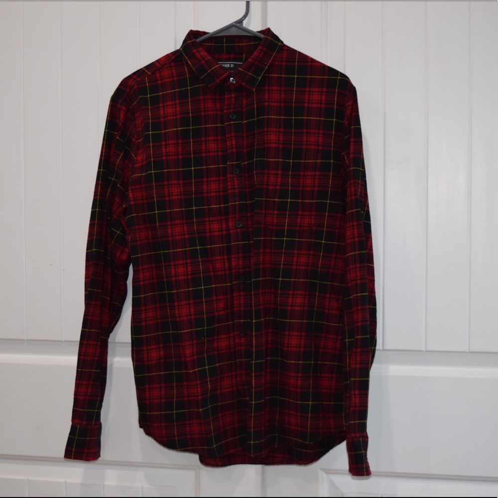 Flannel red/black